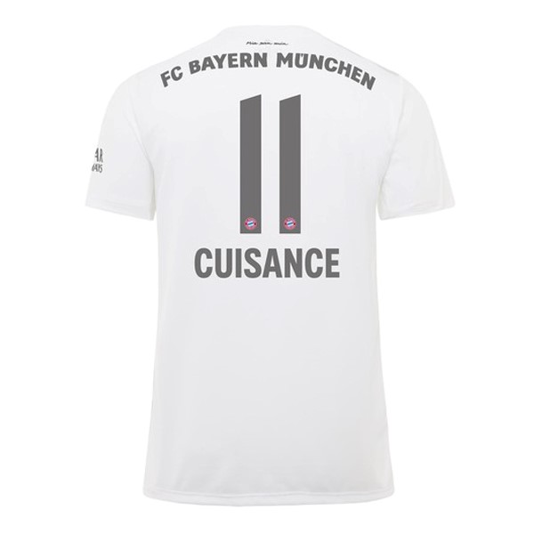 Camiseta Bayern Munich NO.11 Cuisance Segunda equipo 2019-20 Blanco